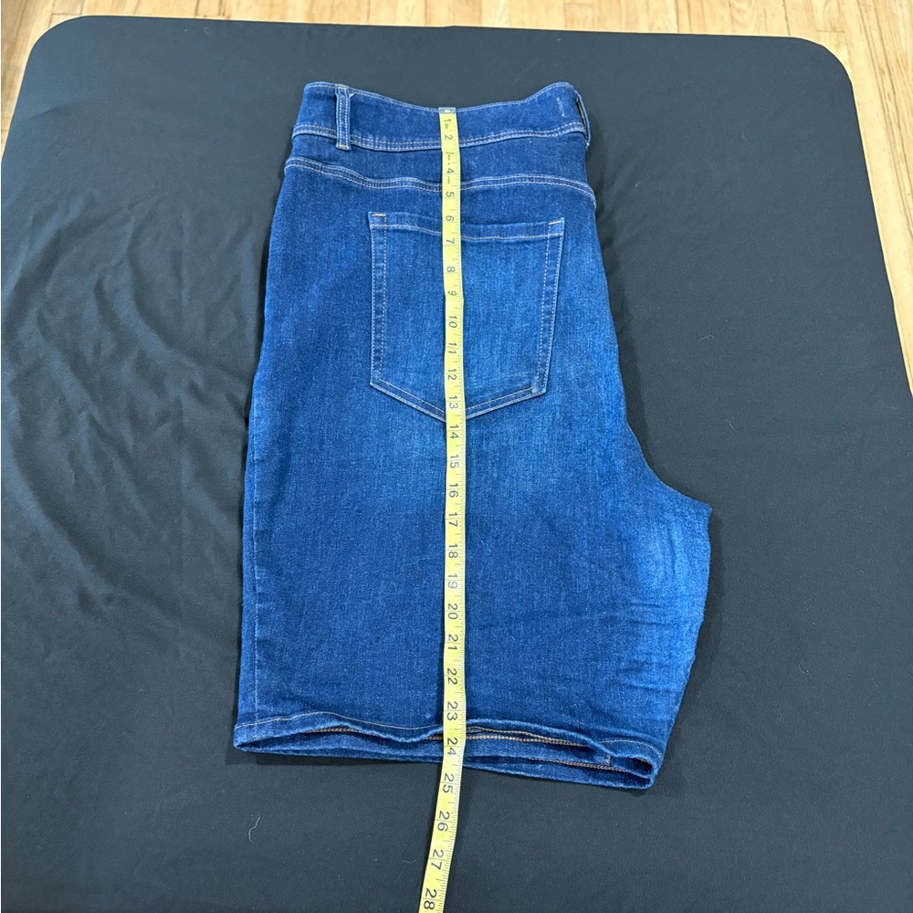 Blue Lane Bryant size 22 Burmuda Shorts- dark wash